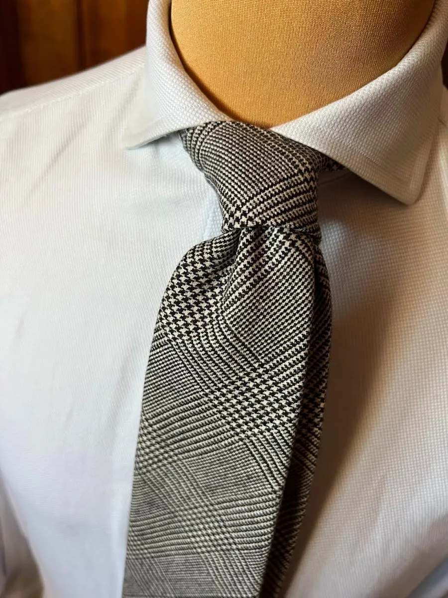 Handmade Vintage 7-Fold Wool Tie #1461