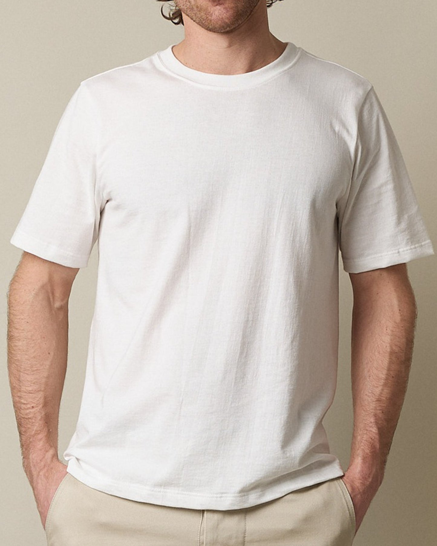 GOOD ORIGINALS men’s loopwheeled T-shirt, 5.5oz, relaxed fit