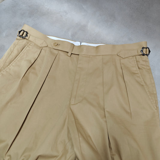 Light Tan Cotton Trousers  - ST144