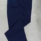 Brezza Navy Twill Stretch-Cotton Trousers  - ST141