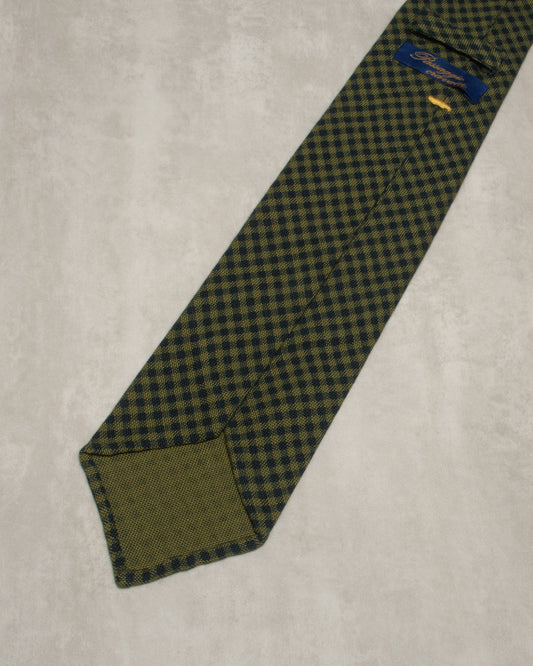 Handmade Vintage 7-Fold Wool Tie #1322