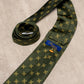 Handmade Vintage 7-Fold Silk Tie #1523