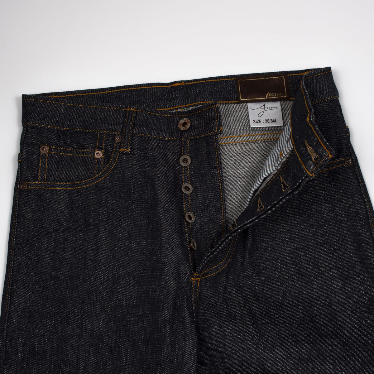 Premium Japanese Ash Indigo Selvedge Denim – Yeossal & Co