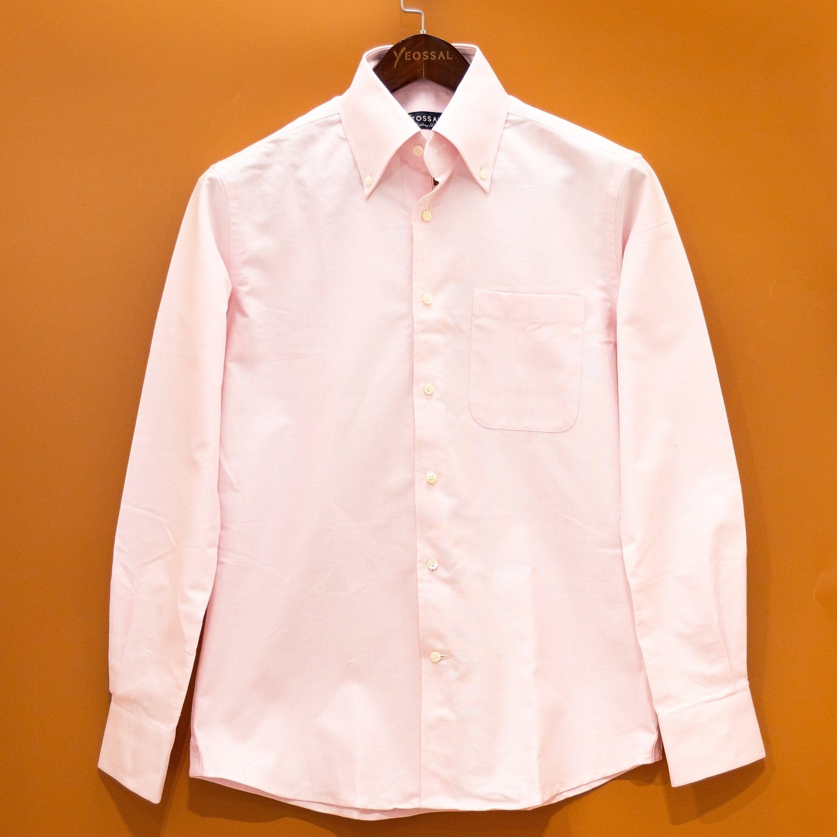 Japanese Baby Pink Oxford Selvedge Shirt MSC5013